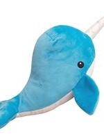 SNUGGAROOZ SNUGAROOZ Nikki the Narwhal Plush Dog Toy 17”