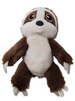 SNUGGAROOZ SNUGAROOZ Baby Sasha Sloth Plush Dog Toy 5”