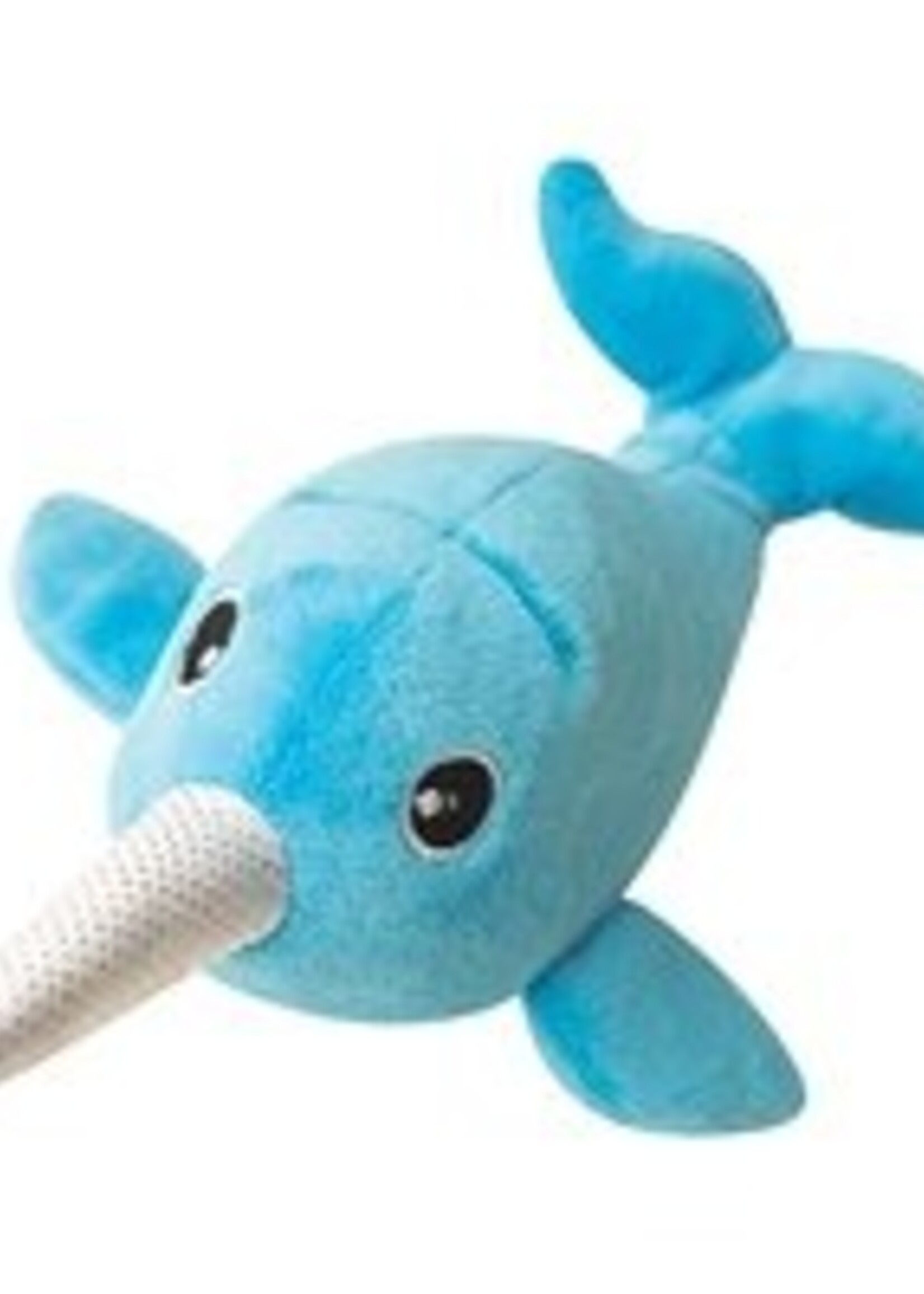 SNUGGAROOZ SNUGAROOZ Baby Nikki Narwhal Plush Dog Toy 5”