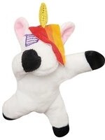 SNUGGAROOZ SNUGAROOZ Baby DAB Unicorn Plush Dog Toy 5”