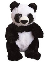 SNUGGAROOZ SNUGAROOZ Amanda the Panda Plush Dog Toy 11”