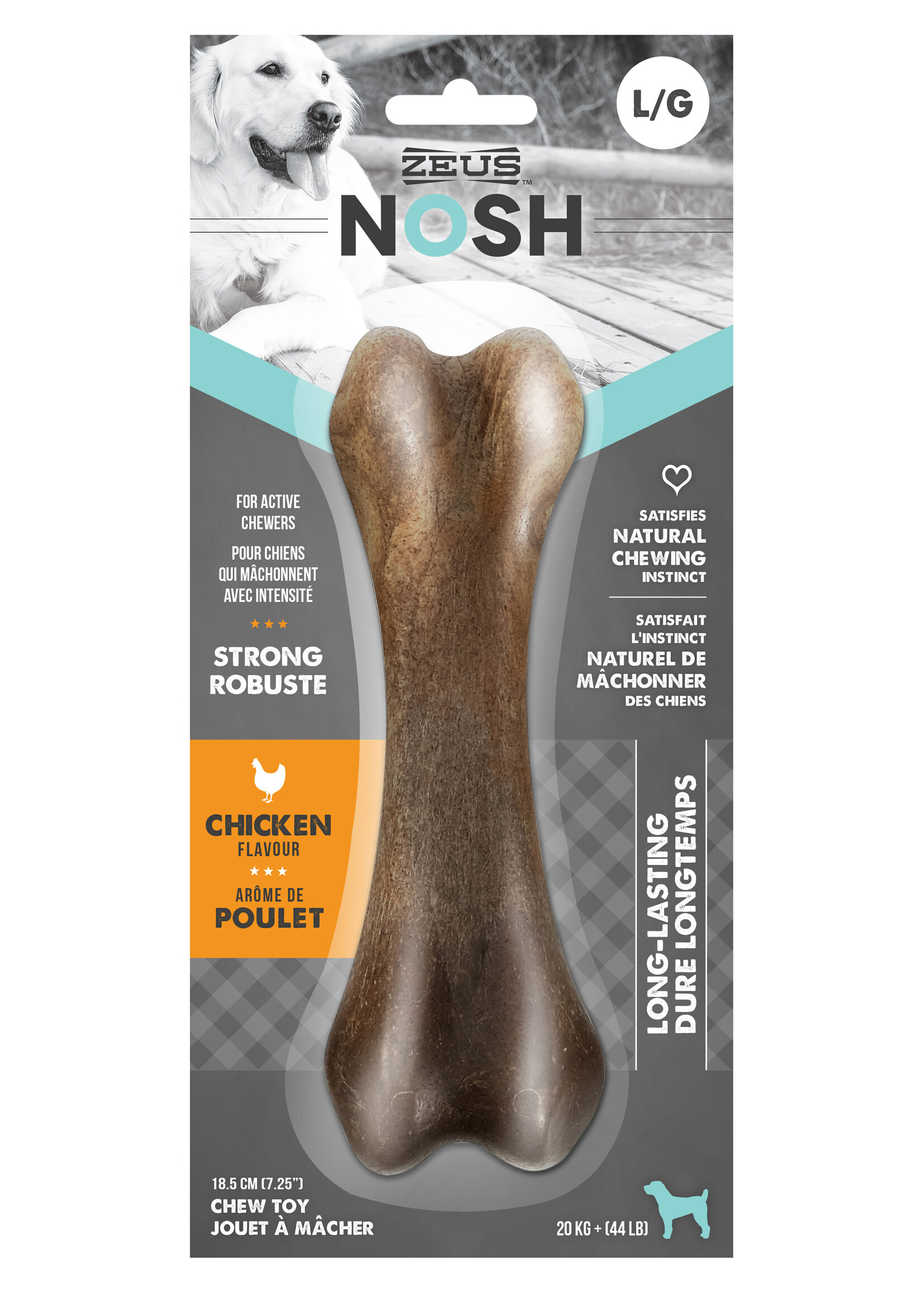 Zeus Zeus Nosh Strong Chew Bone Chicken