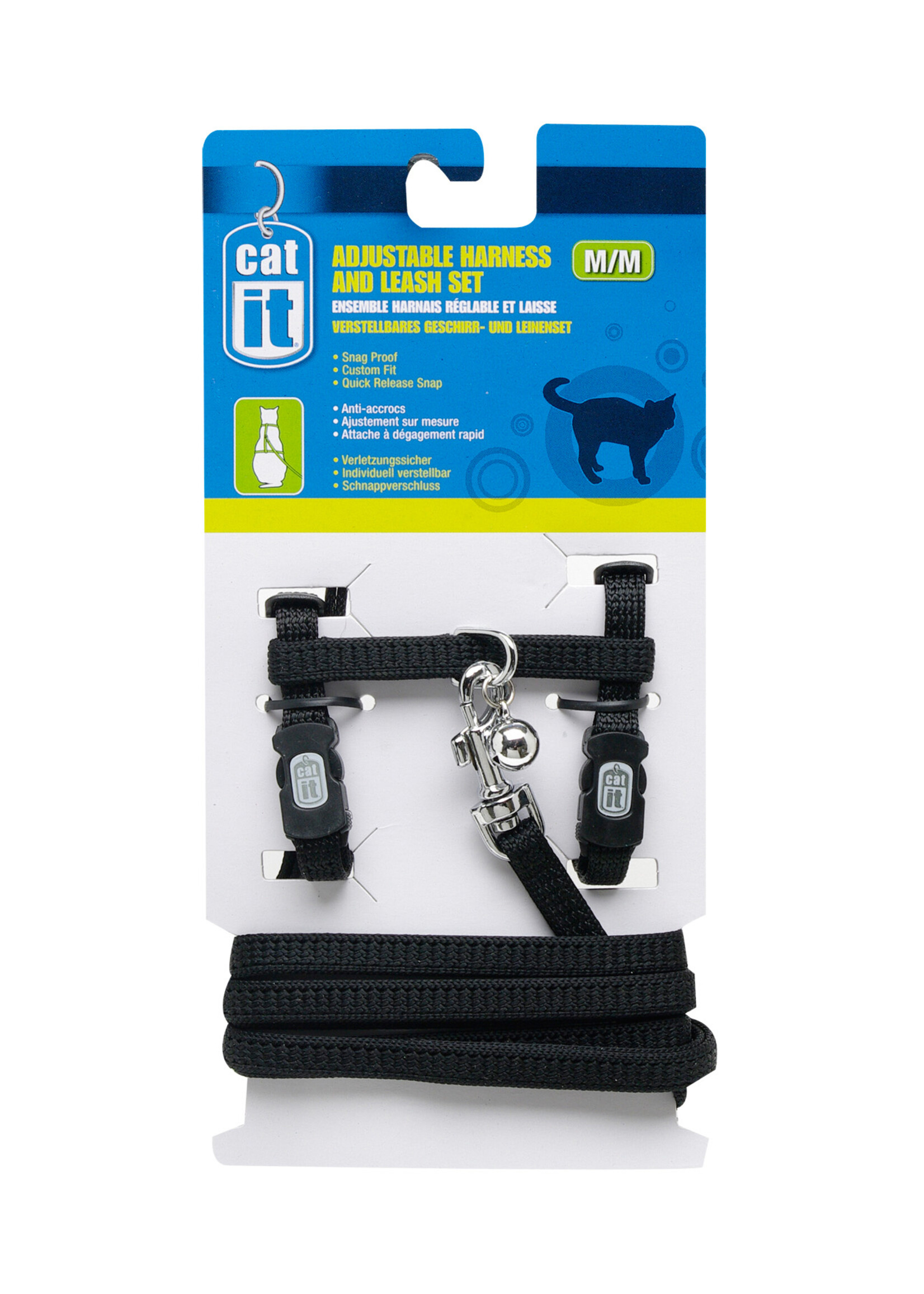 CA - Catit Catit Cat Harness w/ Leash Medium