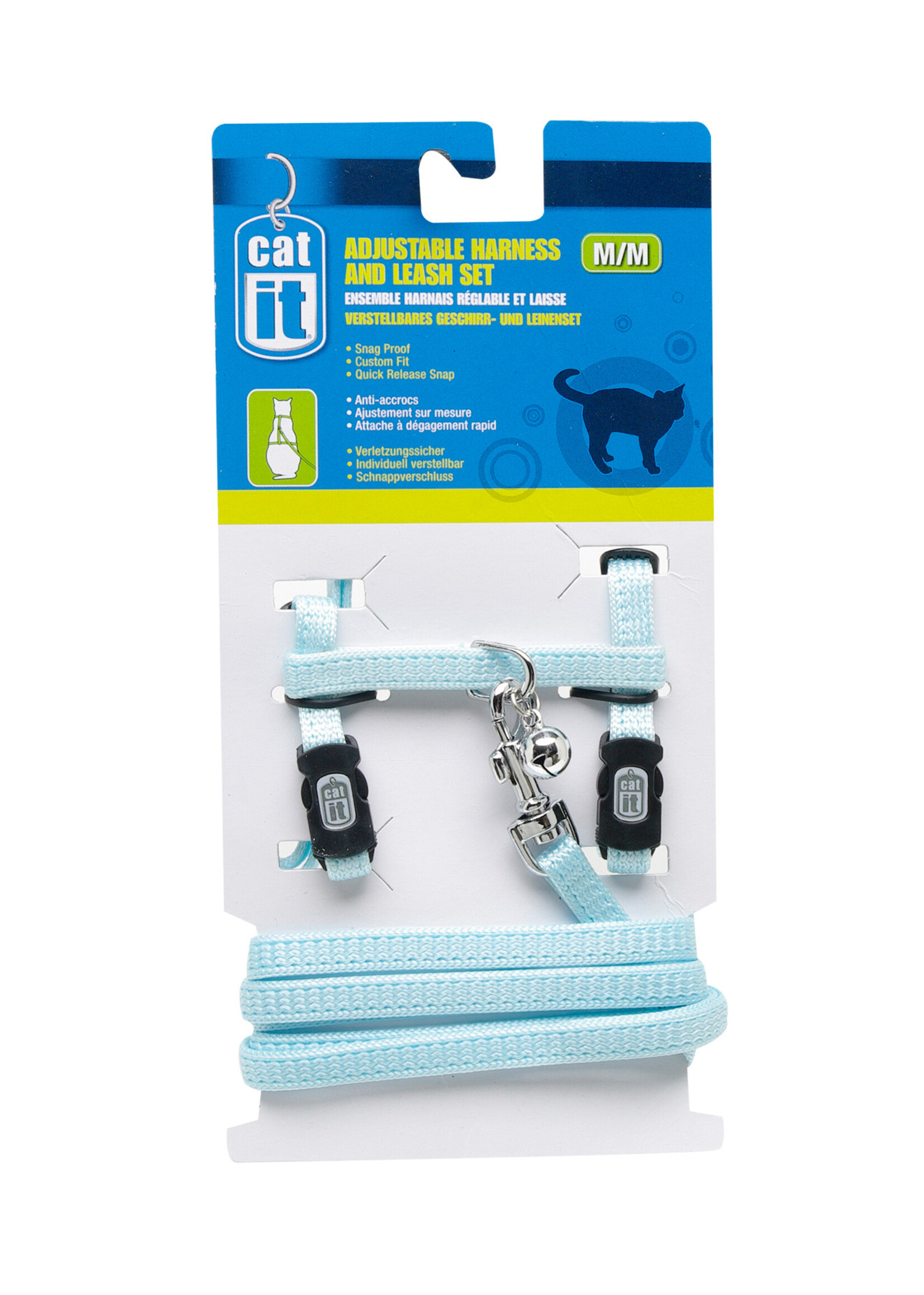 CA - Catit Catit Cat Harness w/ Leash Medium