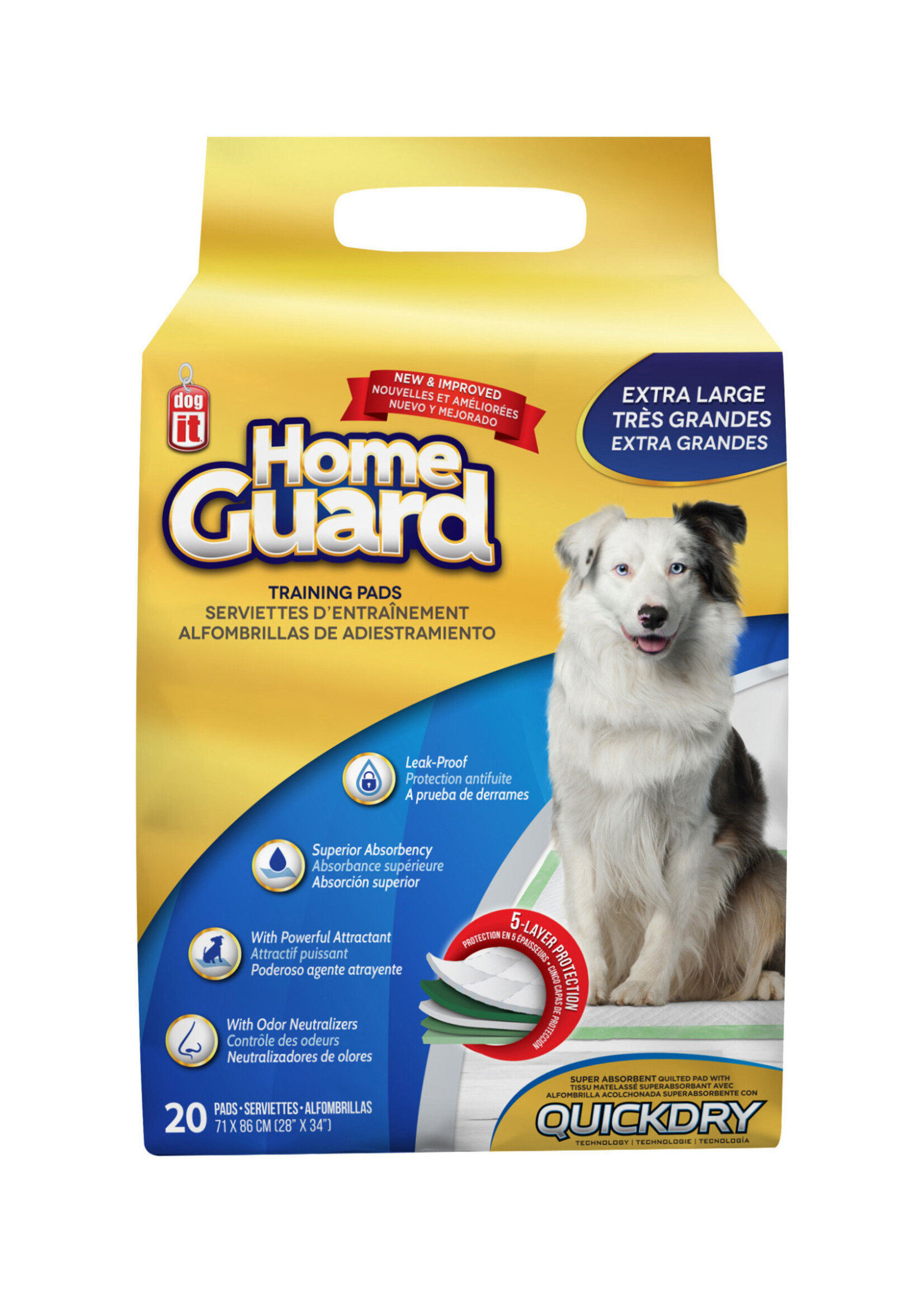 DO - Dogit Dogit Home Guard Pads X-Large 20pk