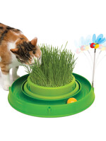 CA - Catit Catit Play 3 in 1 Circuit Ball Toy with Cat Grass