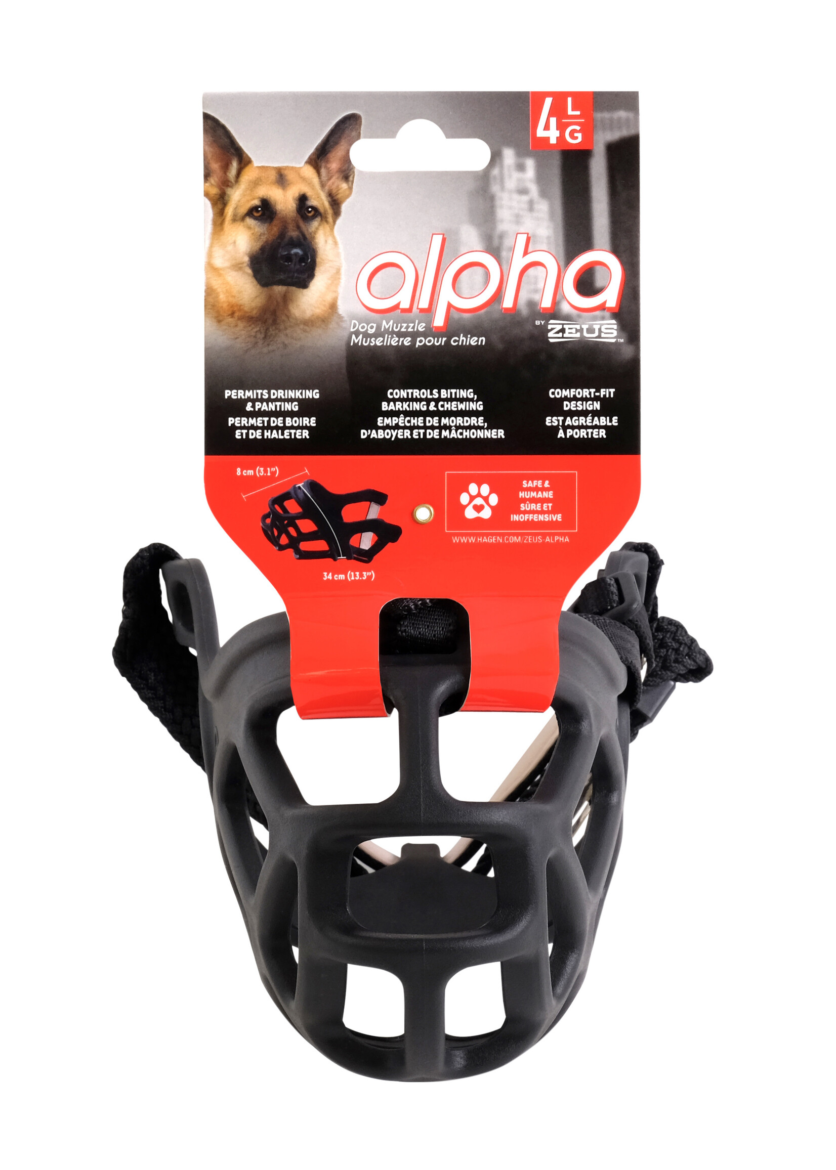 ZS - Zeus Alpha by Zeus Dog Muzzle