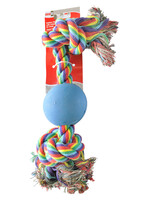 DO - Dogit Dogit Knot-A-Rope Tug Toy with Ball - 23 cm (9in)