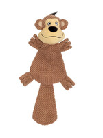 DO - Dogit Dogit Stuffies Dog Toy – XL Flat Friend - Monkey - 49 cm (19.5 in)