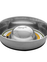 DO - Dogit Dogit Stainless Steel Non-Skid Slow Feed Dog Bowl
