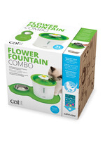 CT - Catit 2.0 Catit Flower Fountain and Peanut Placemat Combo
