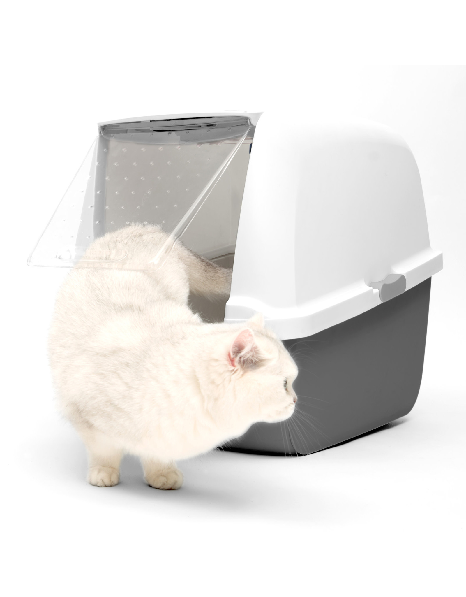Catit Magic Blue Litter Box Critter Jungle