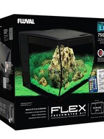 FL - Fluval Fluval Flex Aquarium, Black, 57L (15gal) - PP