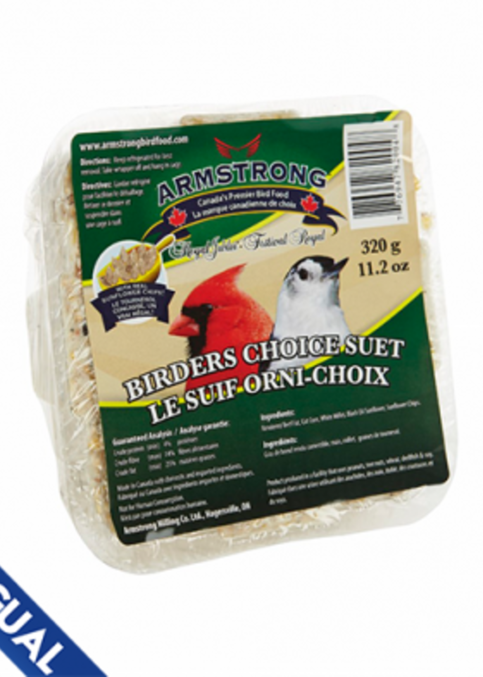 Armstrong Milling Armstrong Birders Choice Suet 320 g