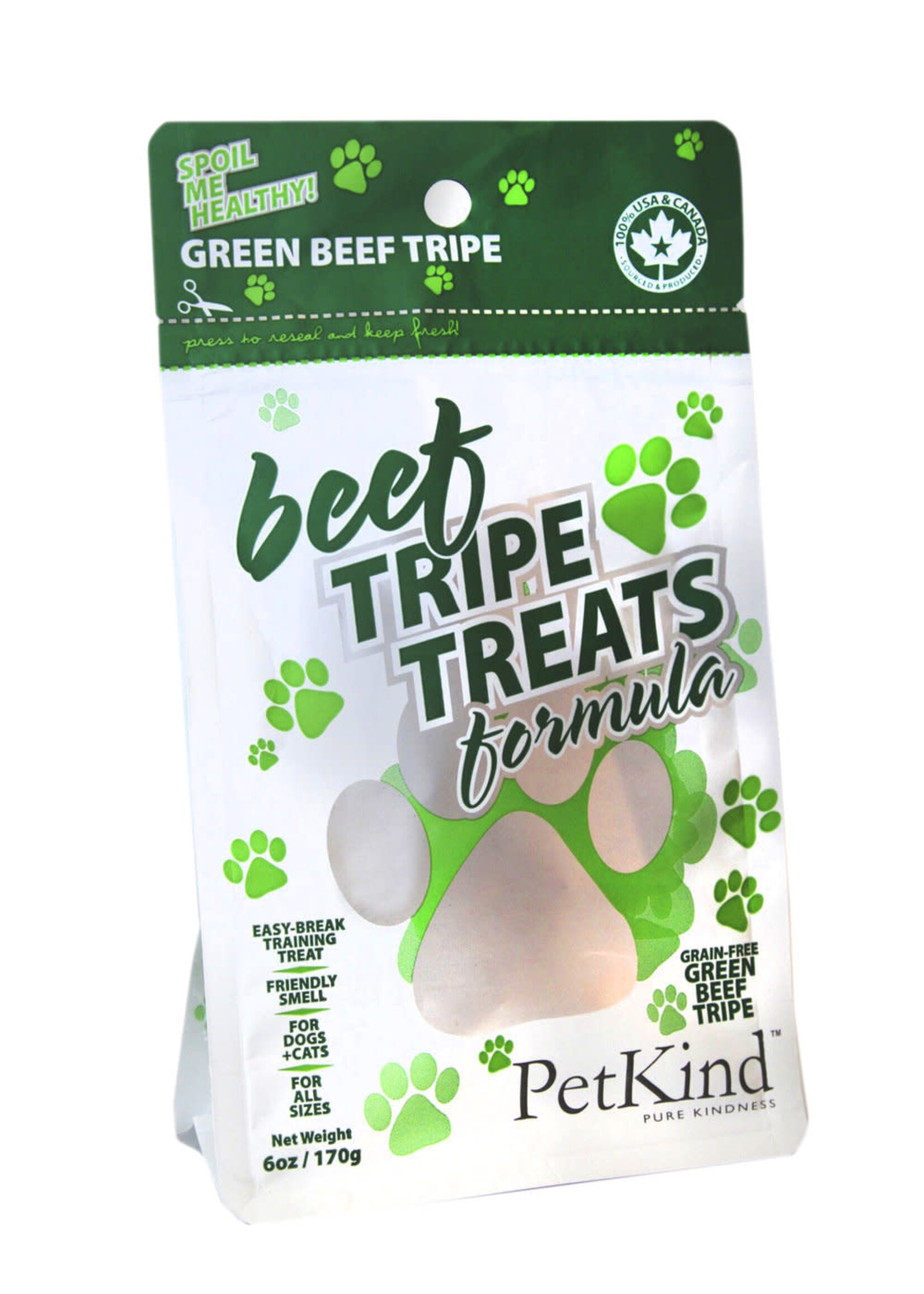 Petkind Tripett Dog Treats Beef 6oz