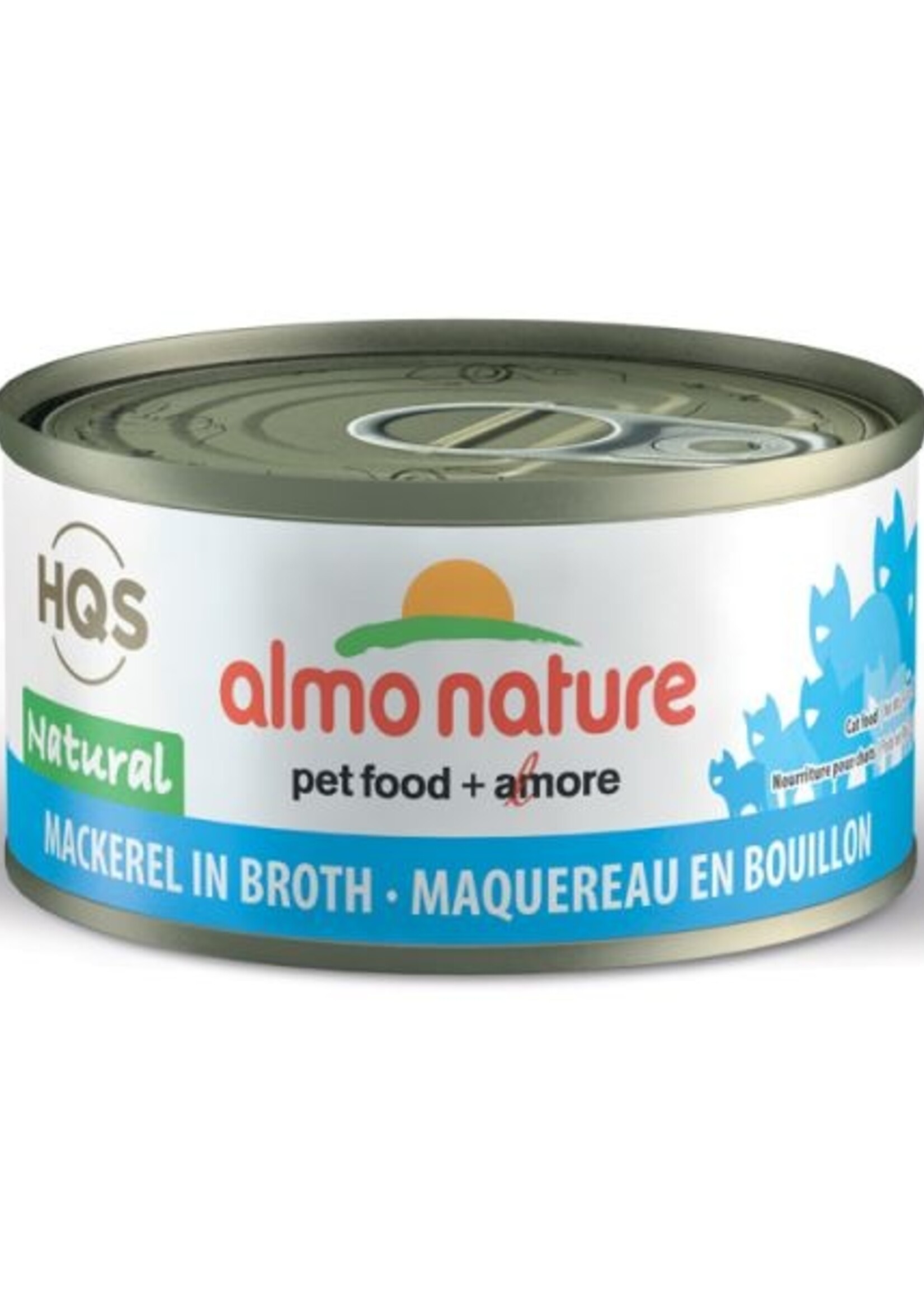 almo Almo Nature Natural Mackerel in Broth Cat 70g