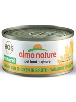 almo Almo Natural Salmon and Chicken in Broth Cat 70g