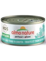 almo Almo Nature Natural Trout and Tuna in Broth Cat 70g