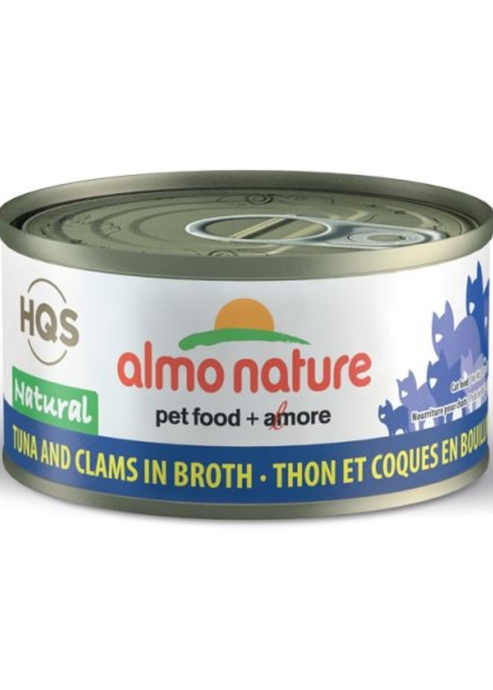 almo Almo Nature Natural Tuna and Clam in Broth Cat 70g