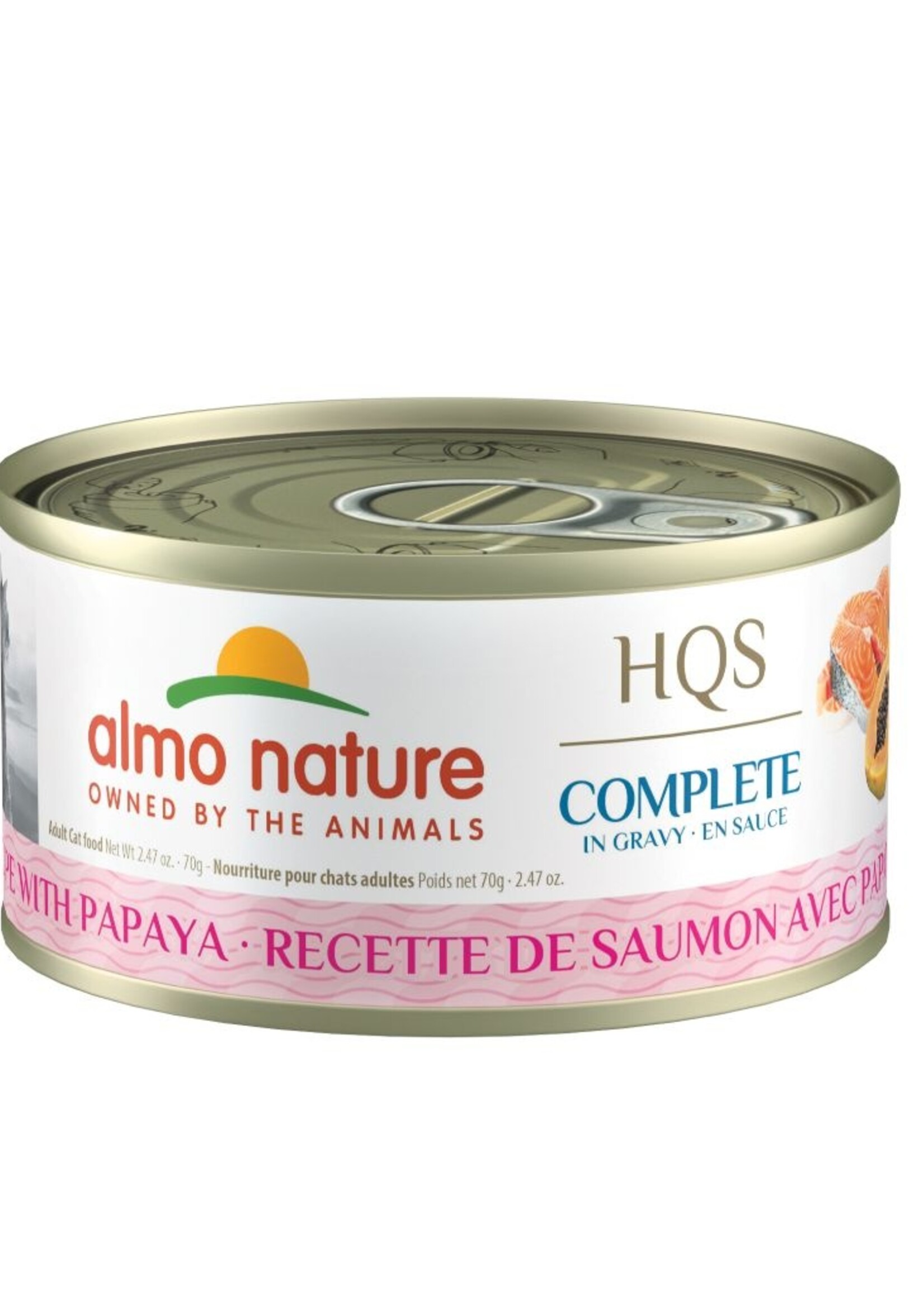 almo Almo Complete Salmon and Papaya in Gravy Cat 70g