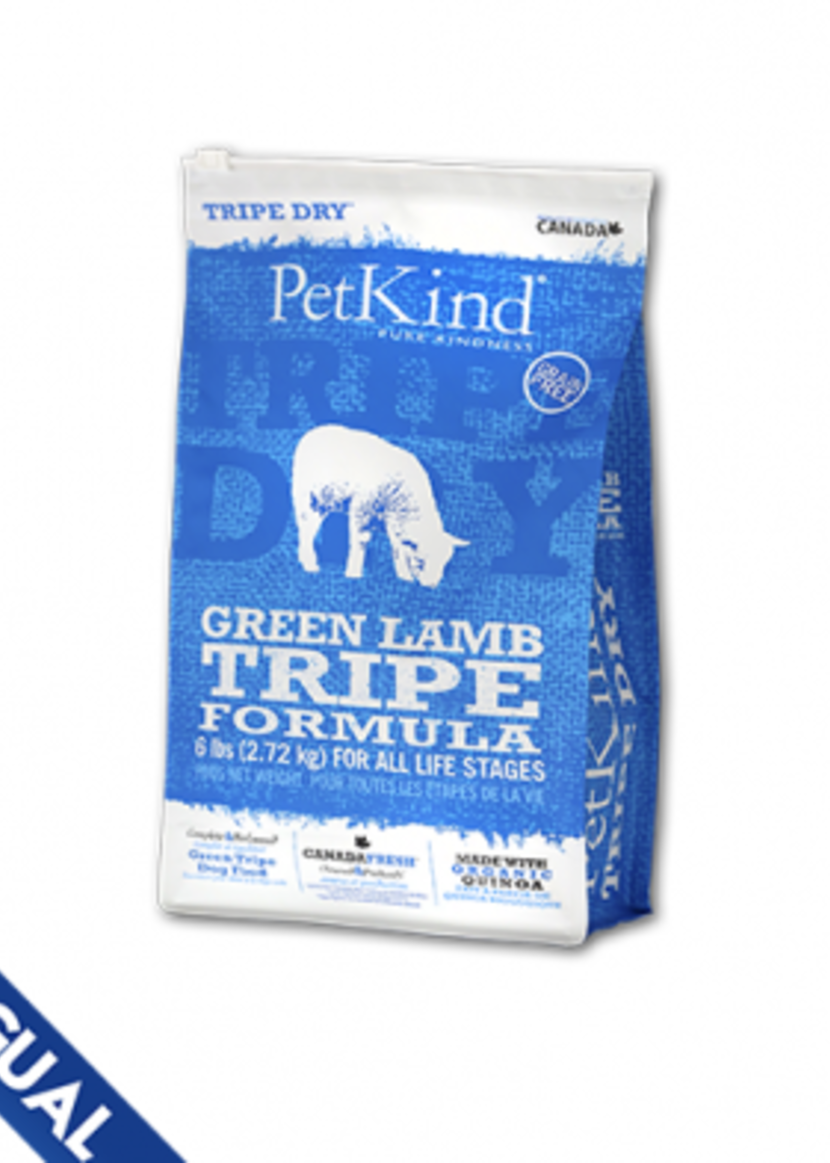 Petkind Petkind Green Lamb Tripe Dry Dog Food