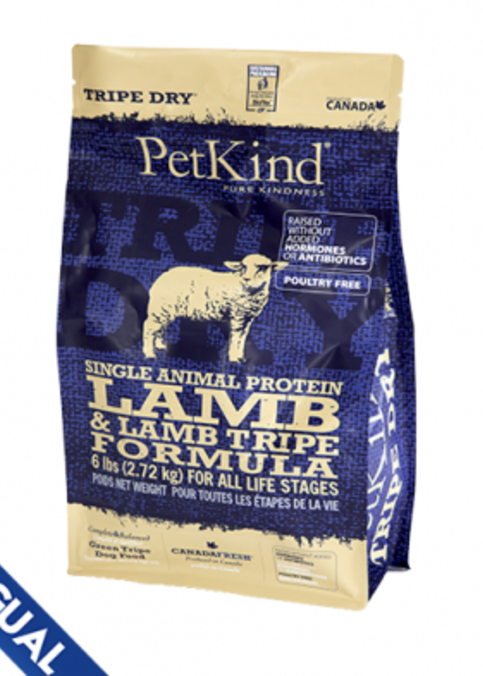 Petkind Petkind SAP Lamb Tripe Dry Dog Food