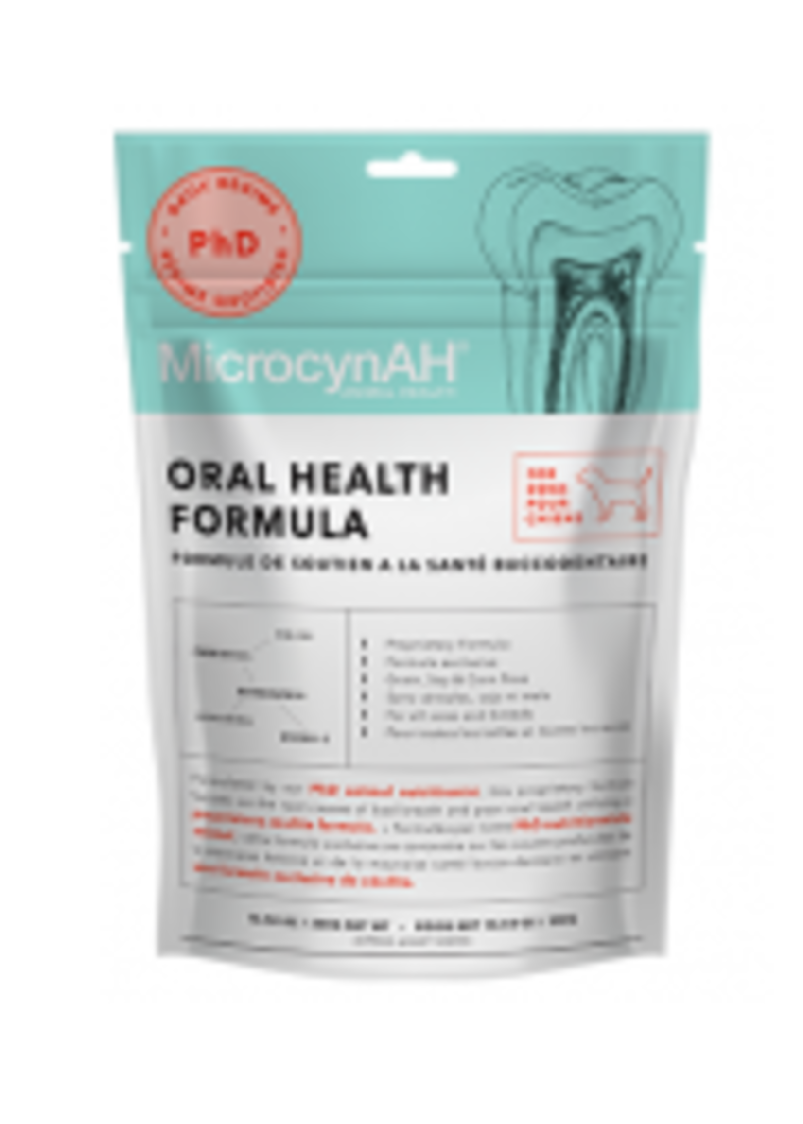 MicrocynAH MicrocynAH Oral Health Formula for Dogs 10.58 oz