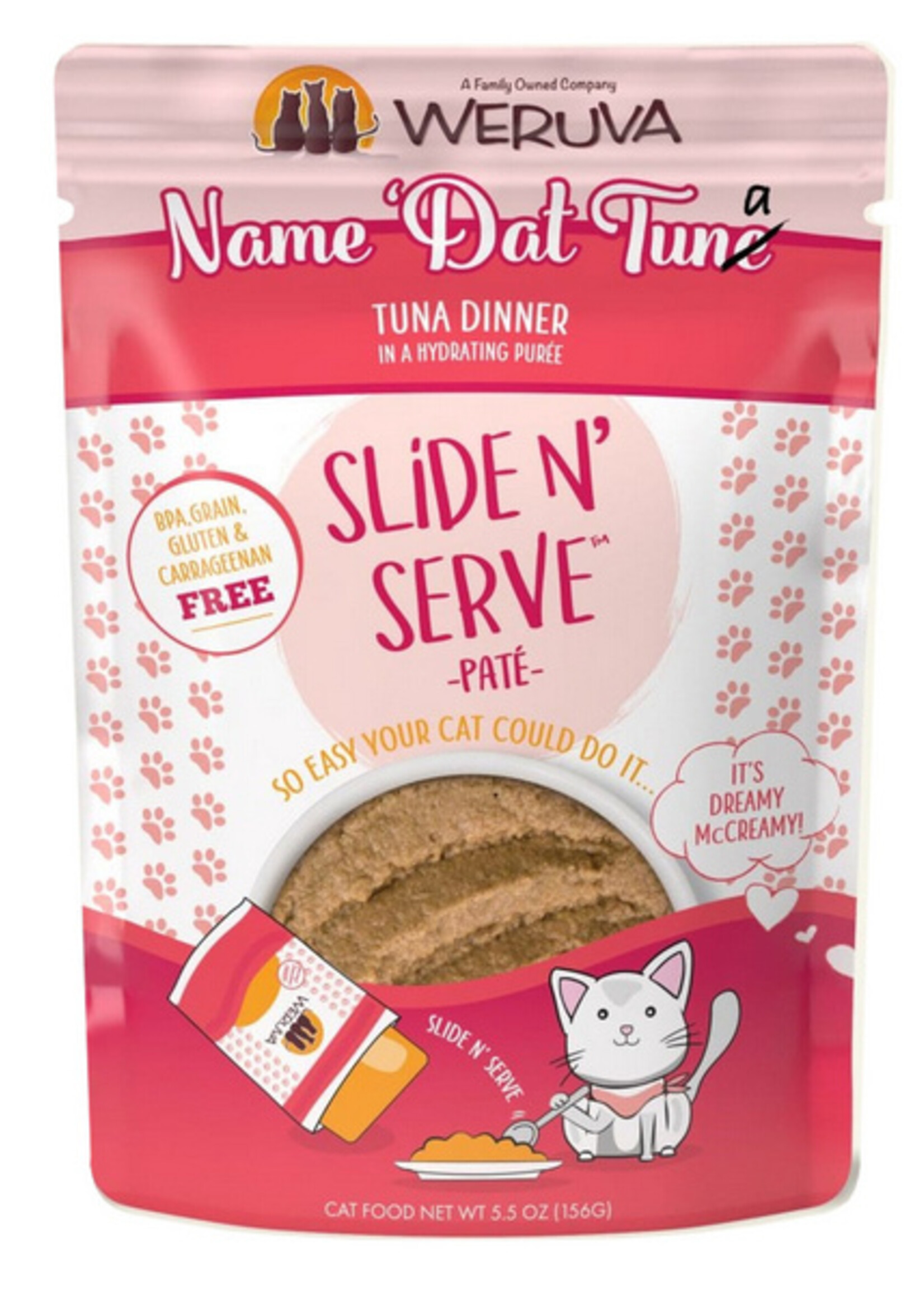 Weruva Weruva Cat Slide N’ Serve Name ‘Dat Tuna Pouch