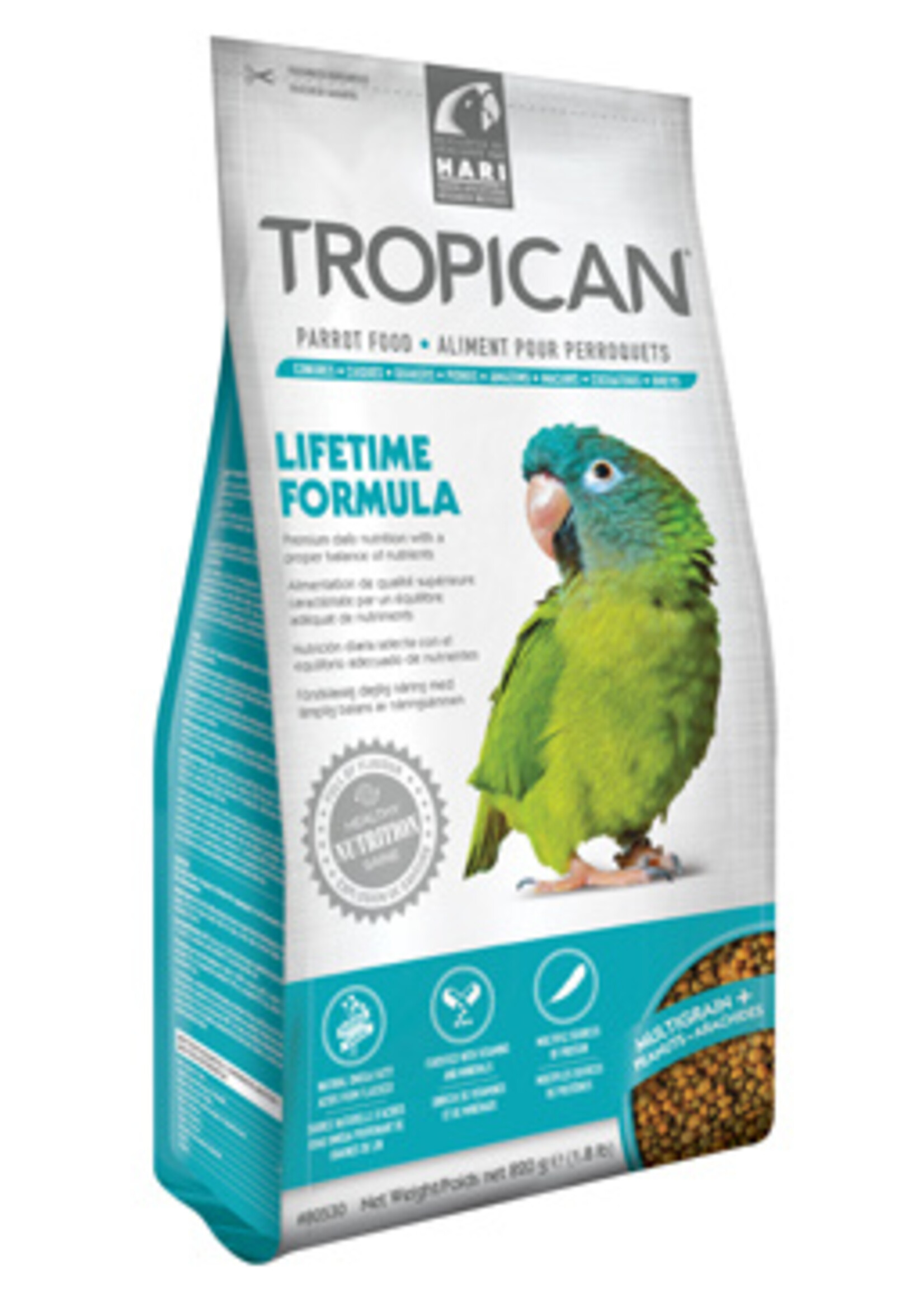 Tropican Tropican Lifetime Formula Granules for Parrots