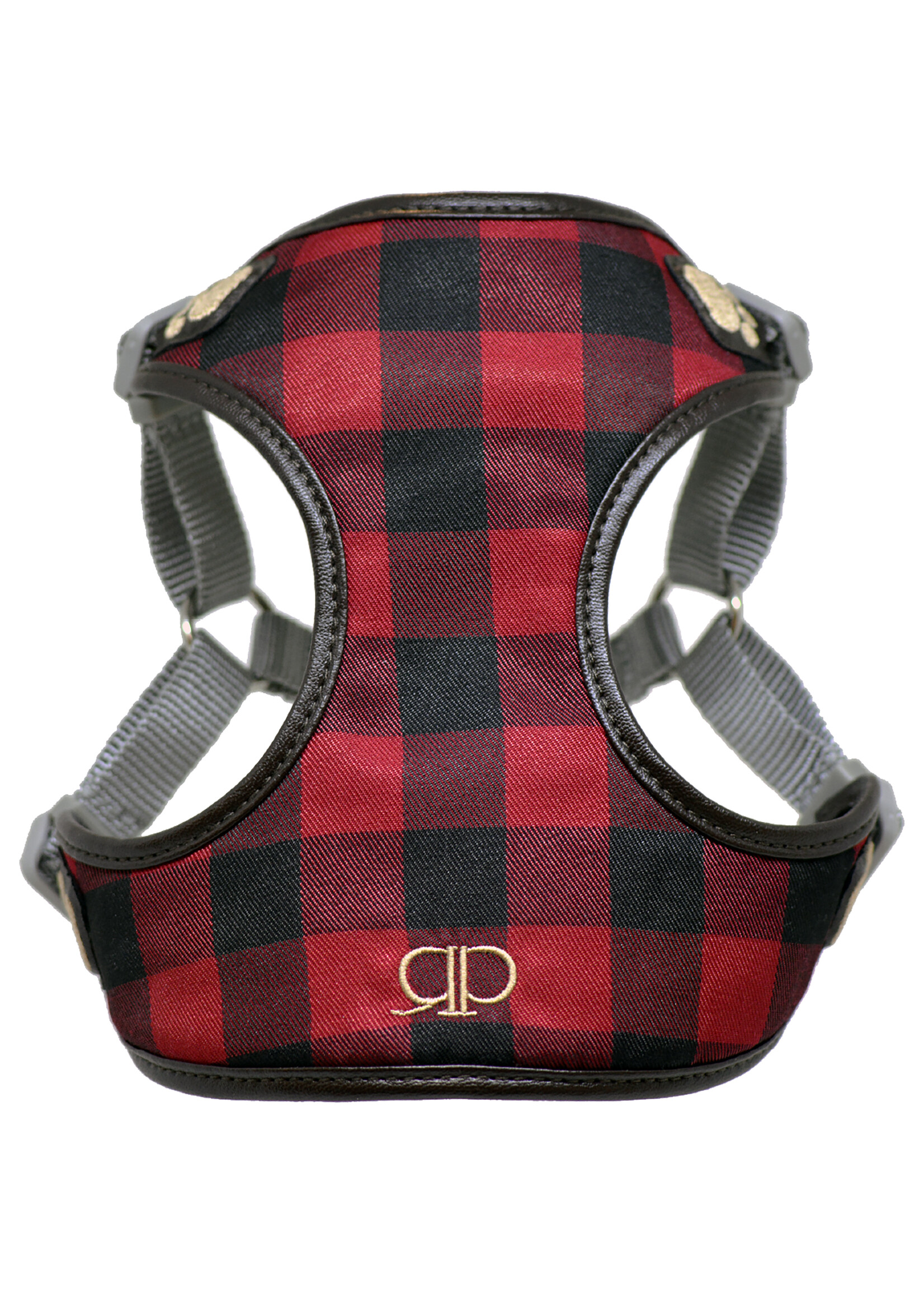Pretty Paw Pretty Paws Harness Buffalo Check