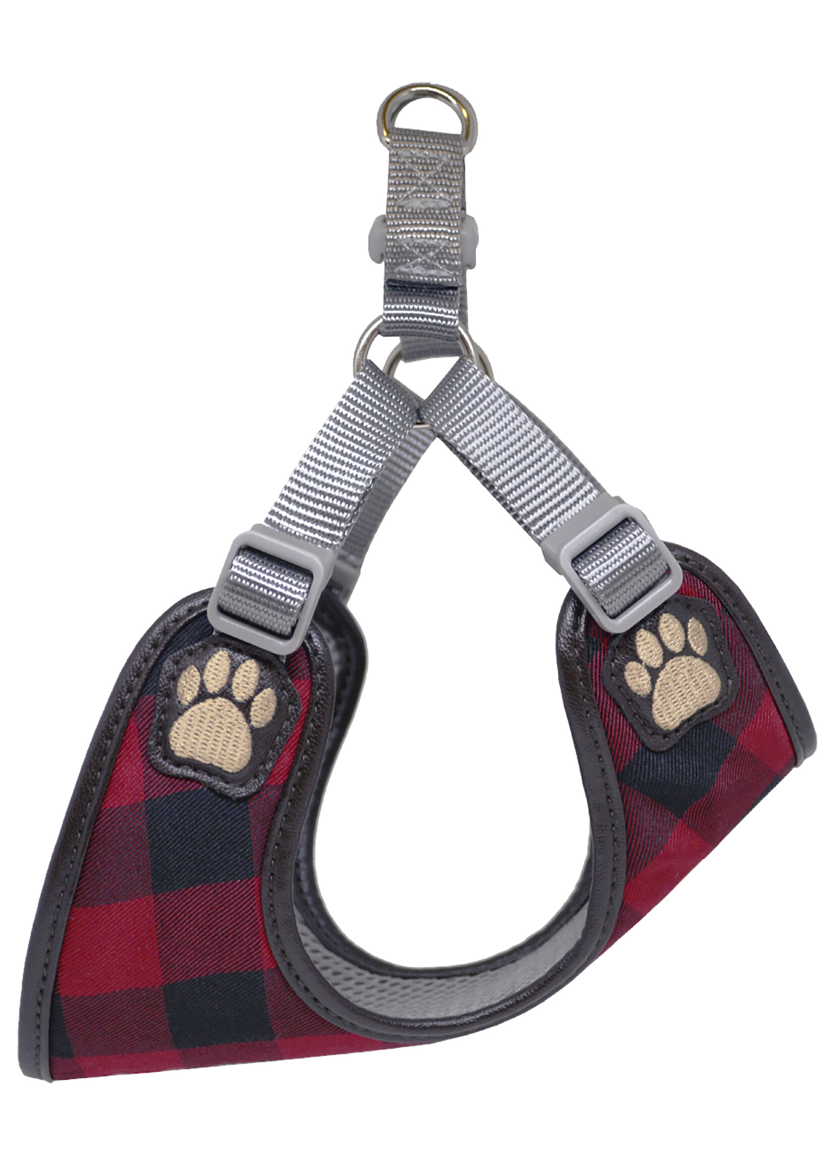 Pretty Paw Pretty Paws Harness Buffalo Check