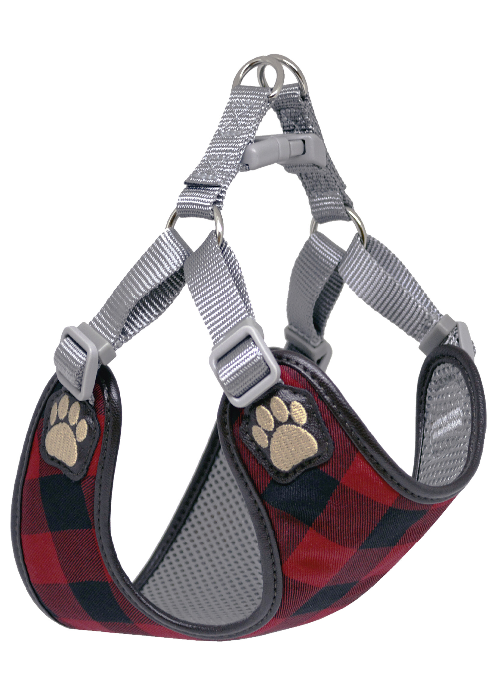 Pretty Paw Pretty Paws Harness Buffalo Check