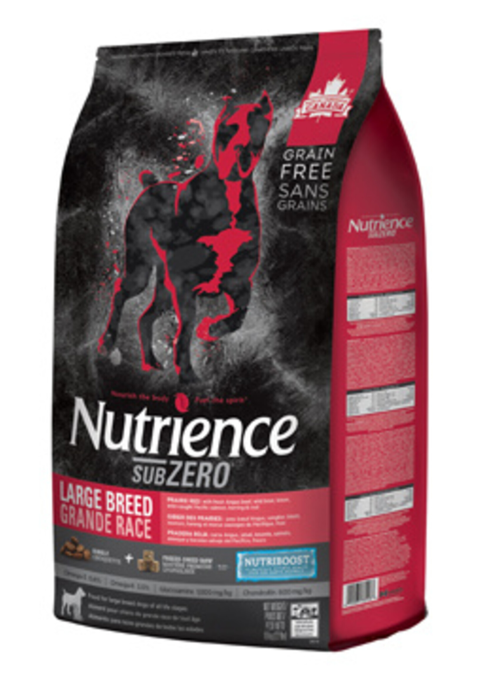 Nutrience Nutrience Grain Free Subzero for Large Breed Dogs - Prairie Red - 10 kg (22 lbs)