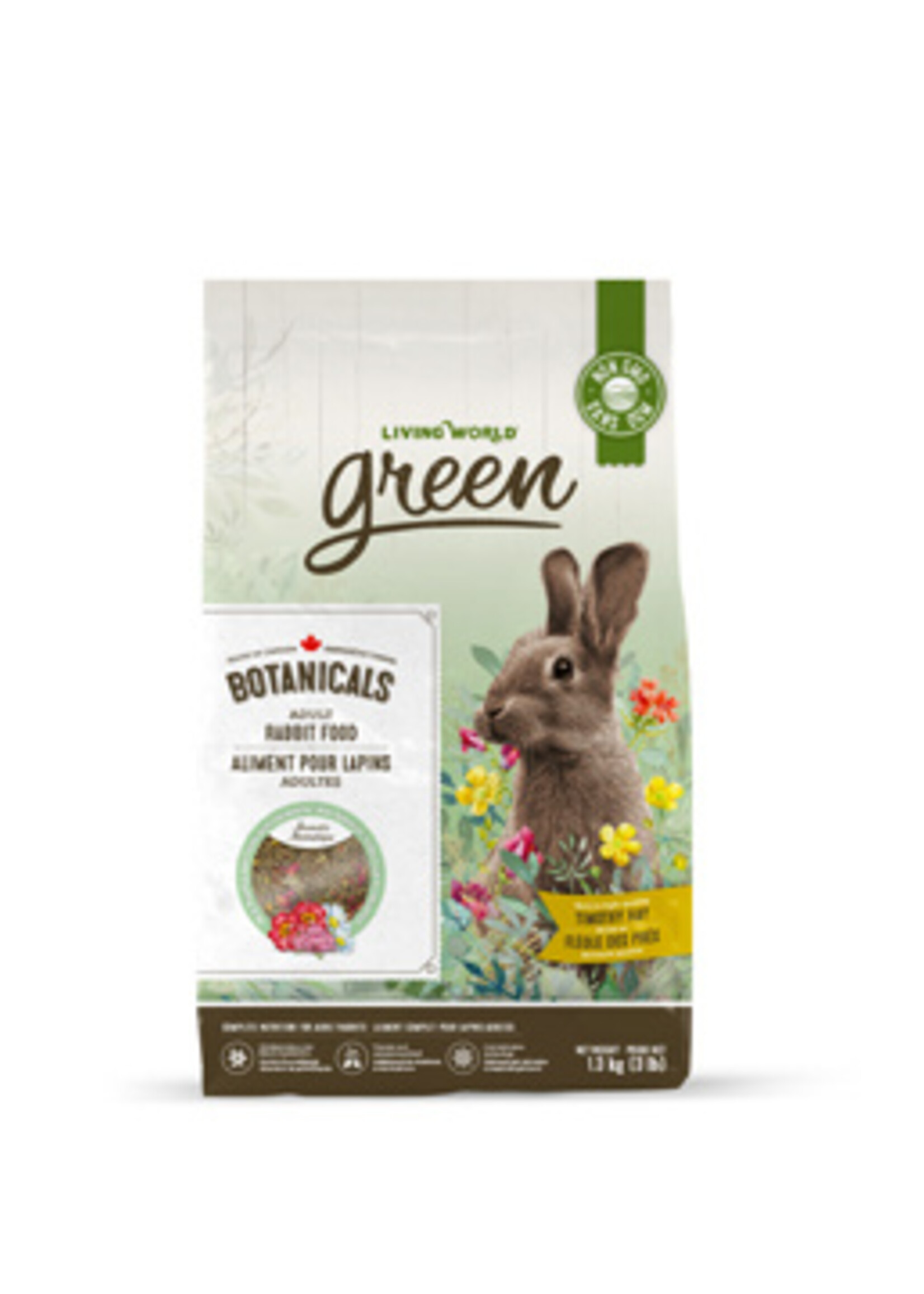 LW - Living World Living World Green Botanicals Adult Rabbit Food