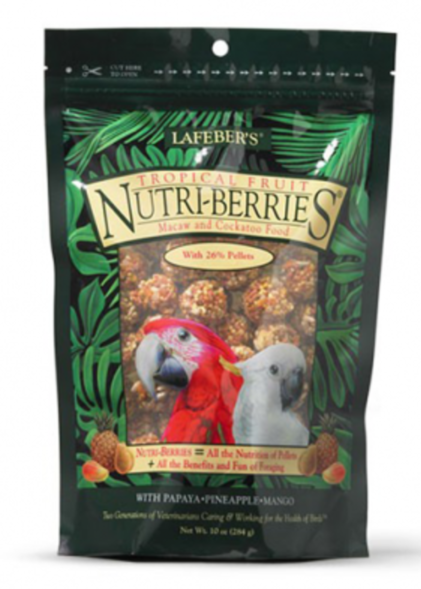Lafebers Lafebers Nutri-Berries Large Parrot 284g