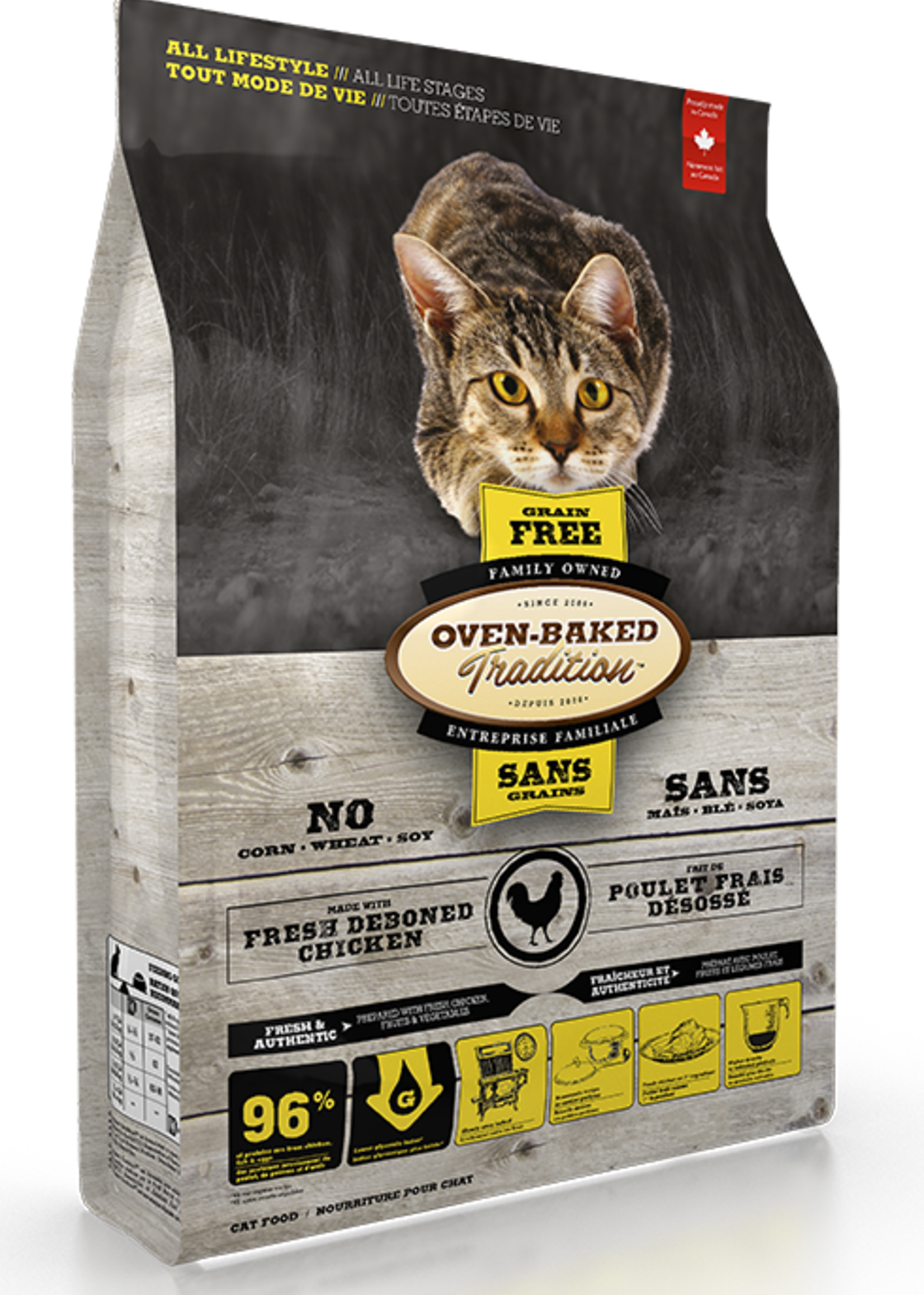 Oven Baked Tradition Oven-Baked Tradition Cat Deboned Chicken Grain Free