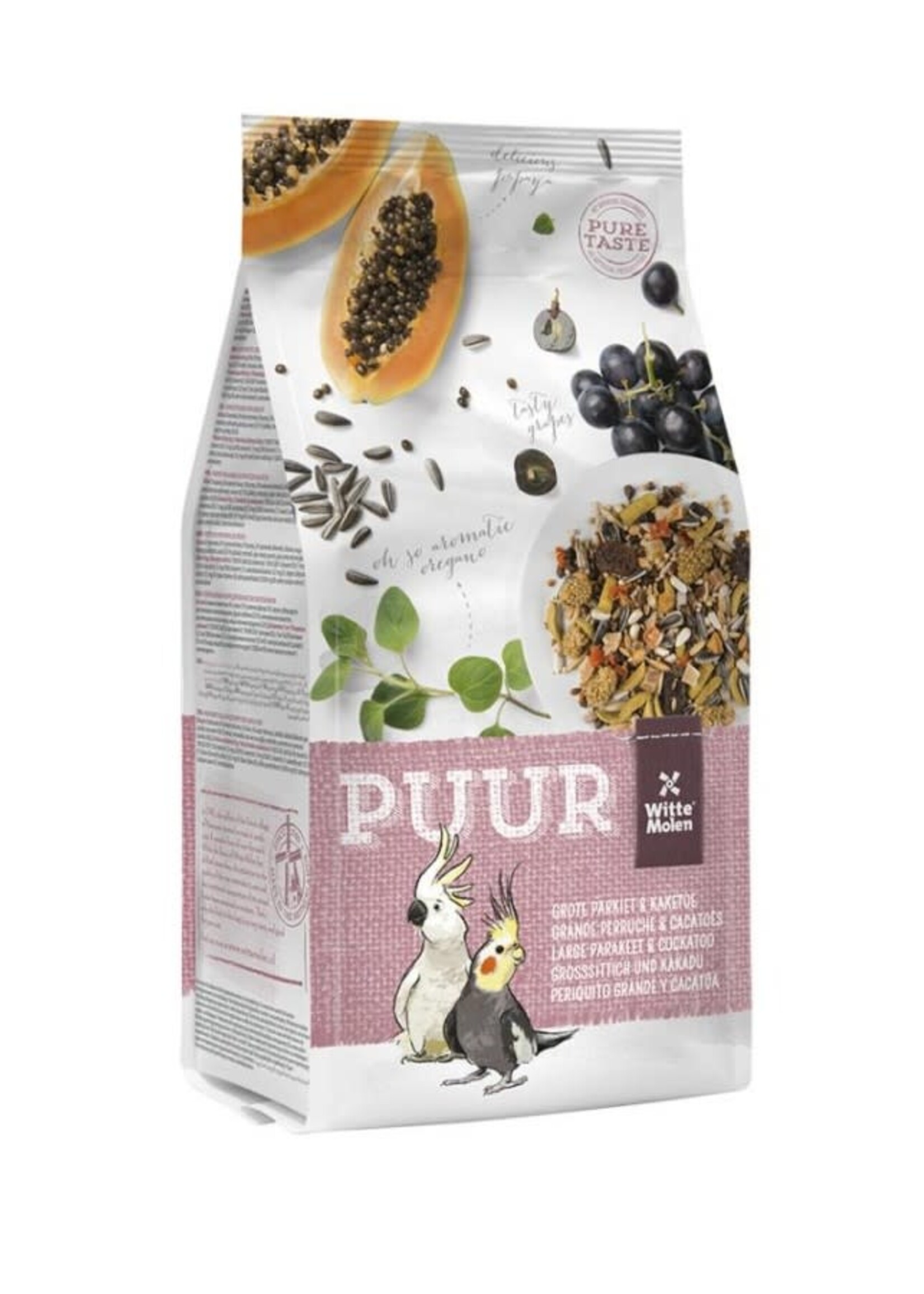 PUUR Large Parakeet & Cockatoo 2 KG