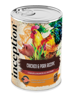 INCEPTION CAN DOG CHICKEN/PORK 12OZ