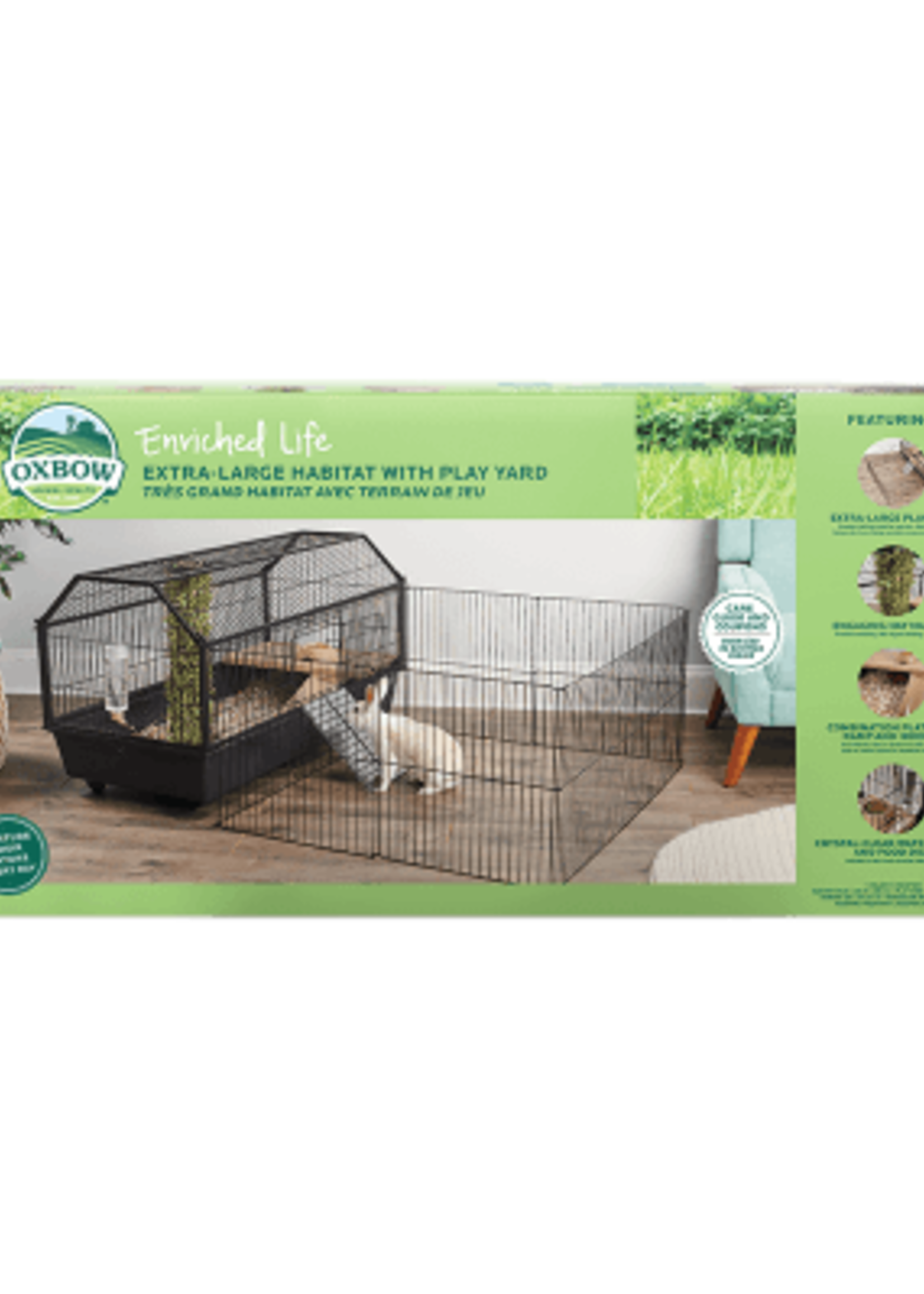 Oxbow OXBOW Enriched Life X-Large Habitat w/Play Yard