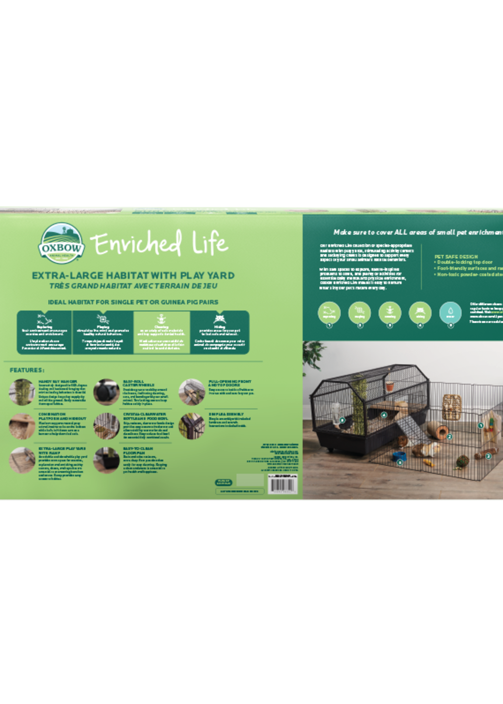 Oxbow OXBOW Enriched Life X-Large Habitat w/Play Yard