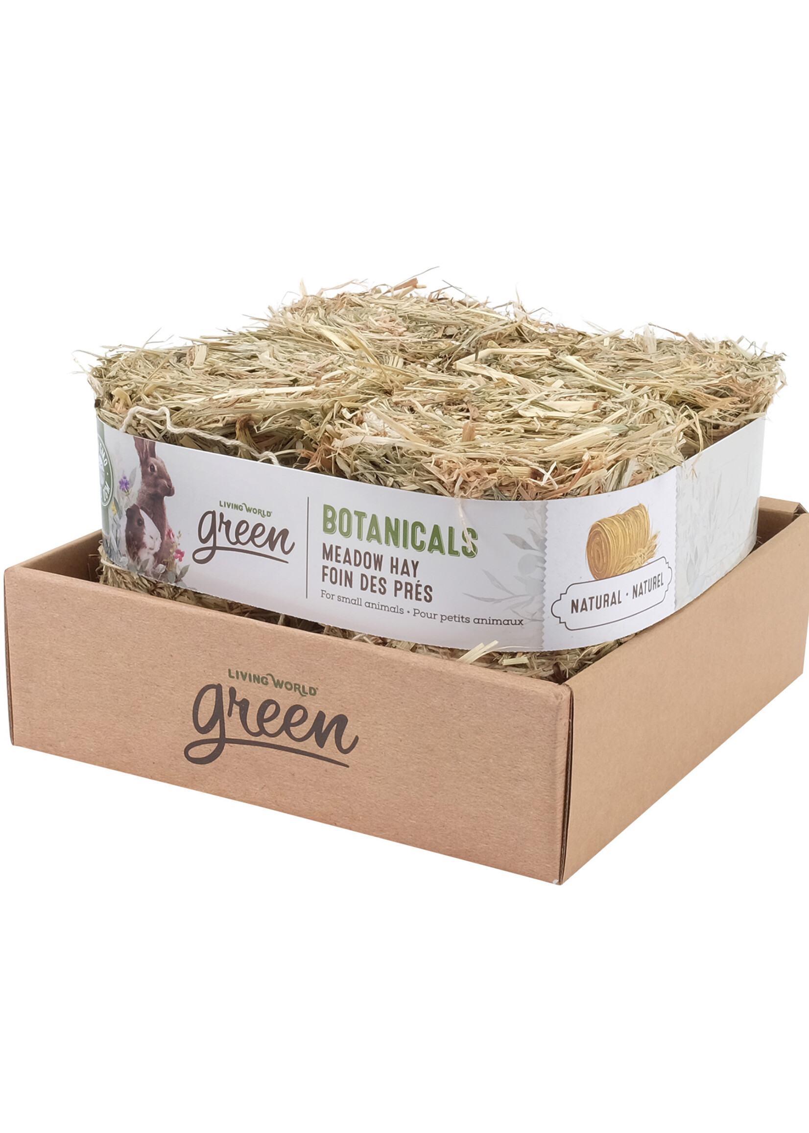 LW - Living World LW Botanicals Meadow Hay Bale - 4pk