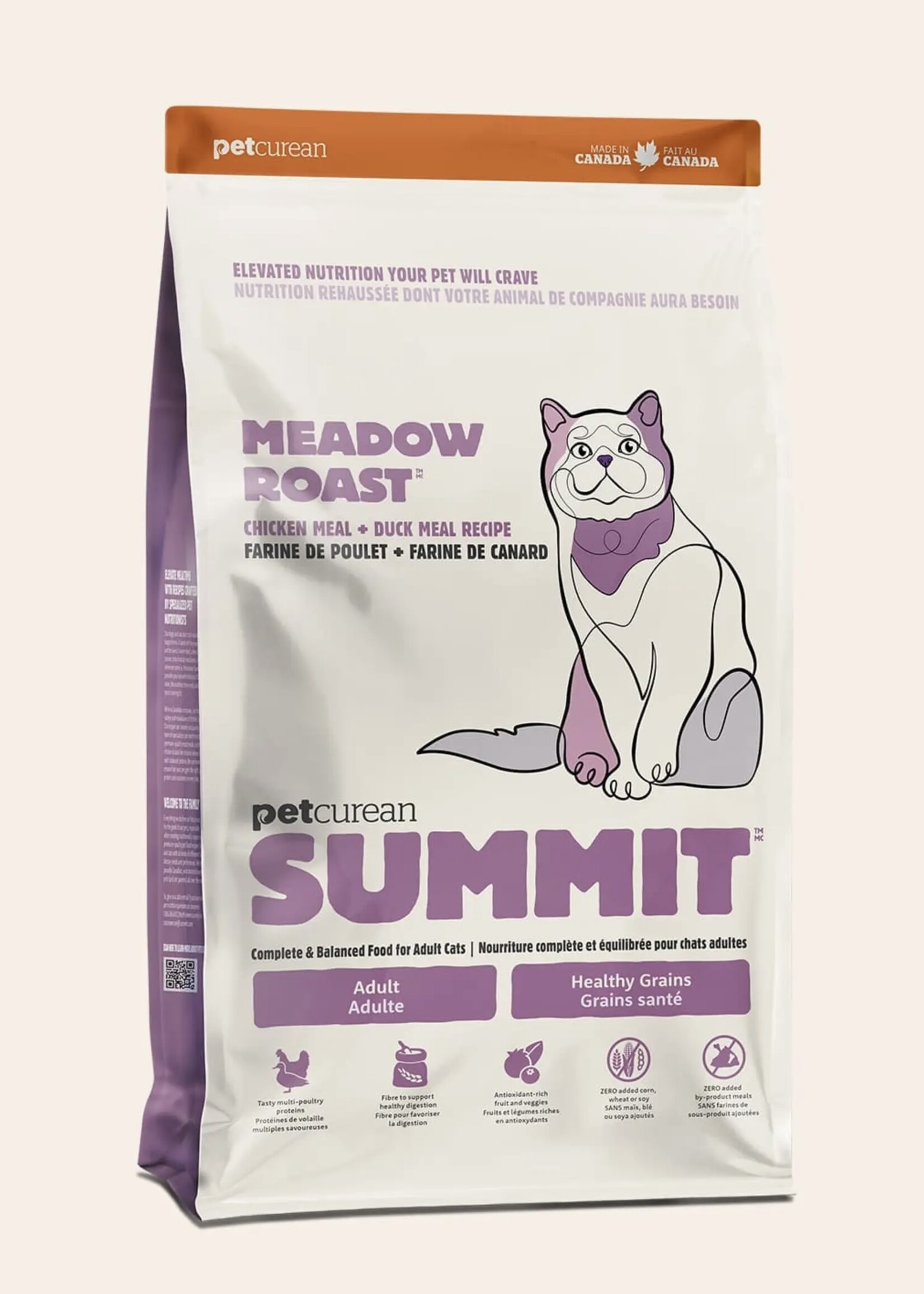 Petcurean Summit Meadow Roast Adult Cat Food