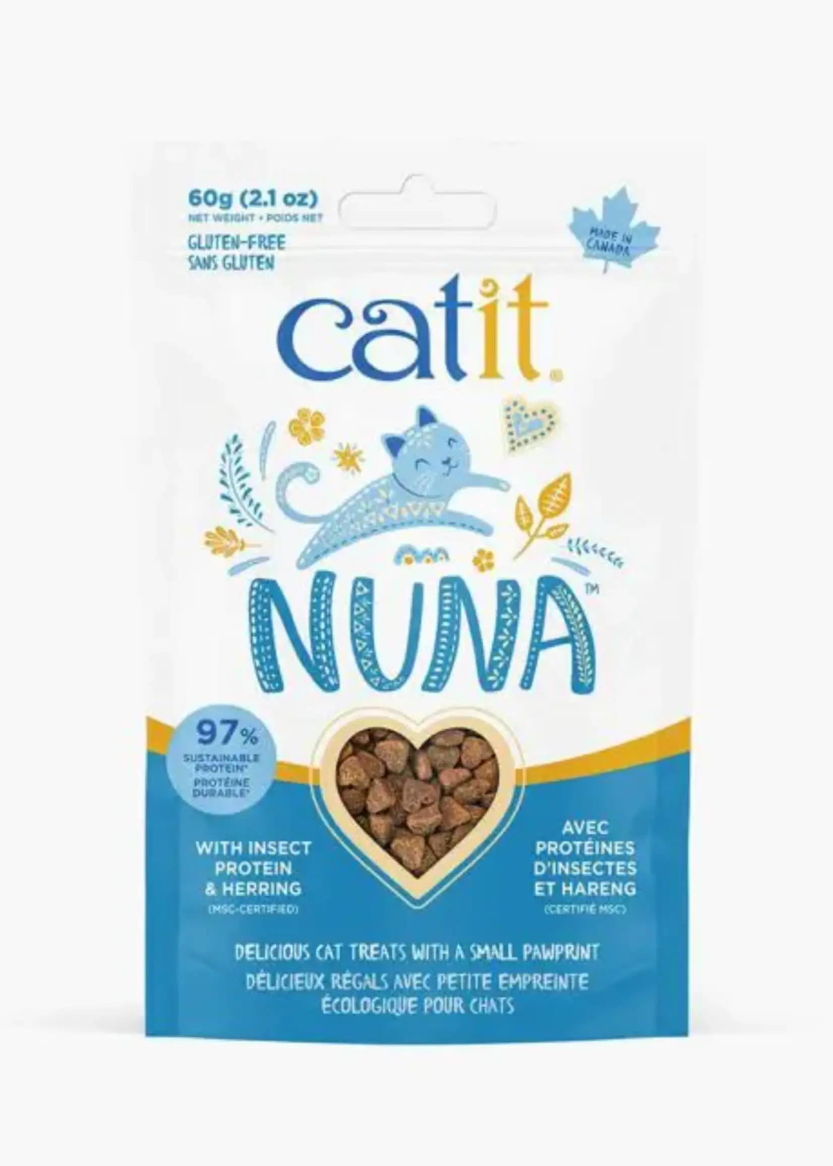 Catit Catit Nuna Insect-Protein Based Cat Treats