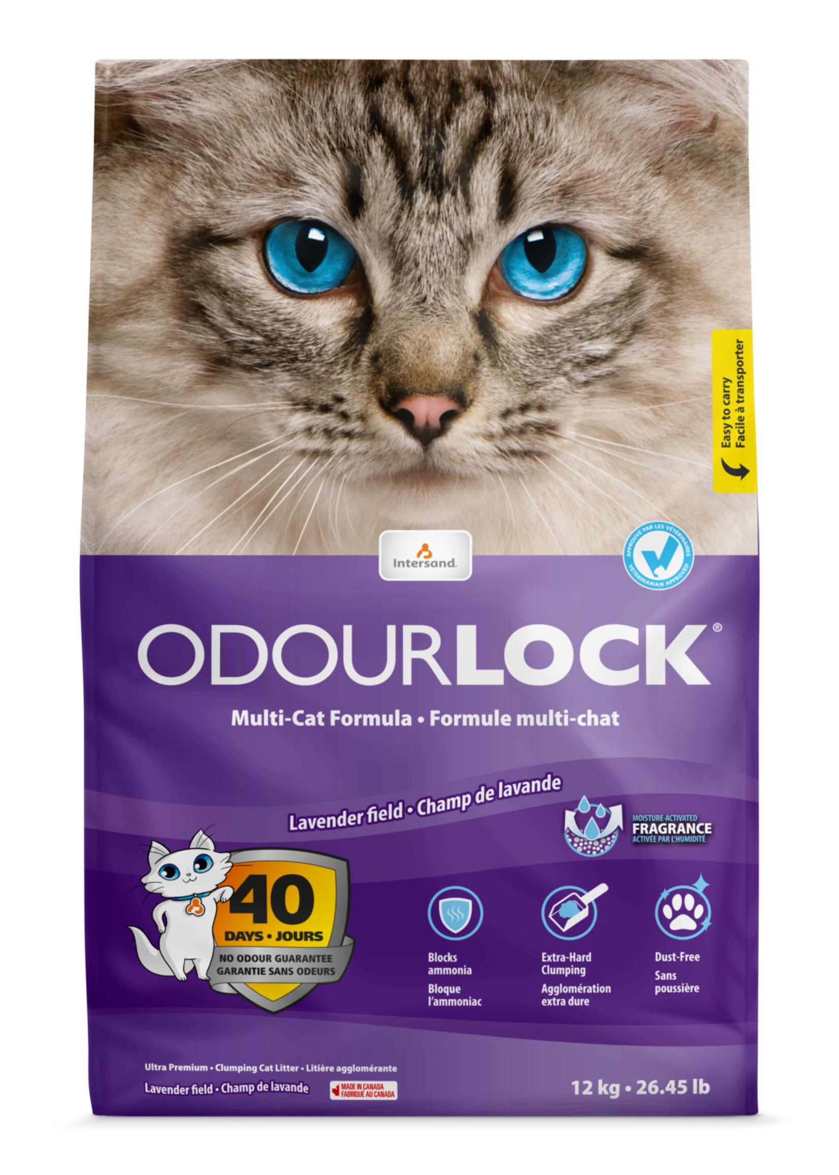 OdourLock Odourlock Ultra Premium Clumping Litter 12kg