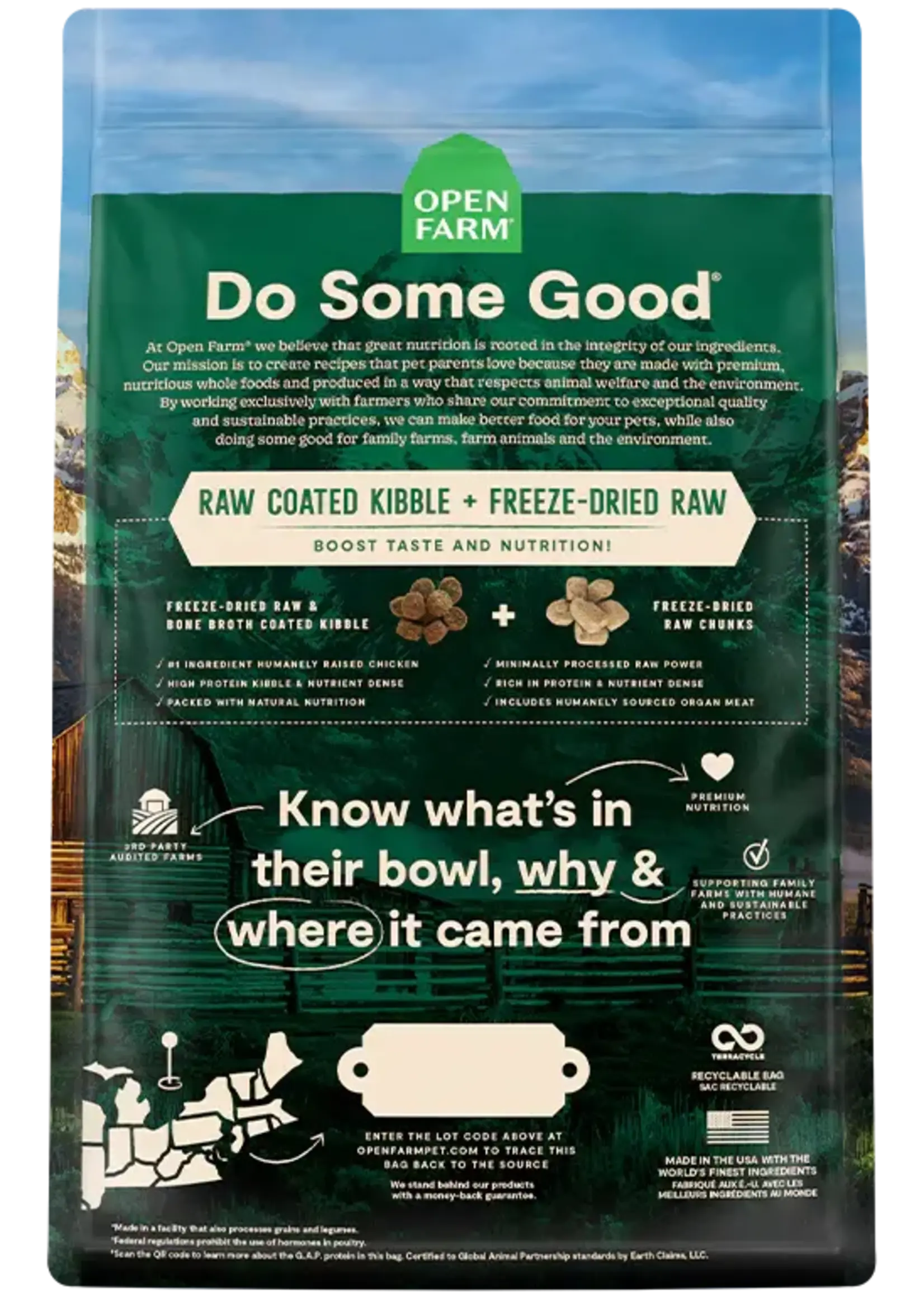 Open Farm Open Farm RawMix Open Prairie Ancient Grains Dog Food