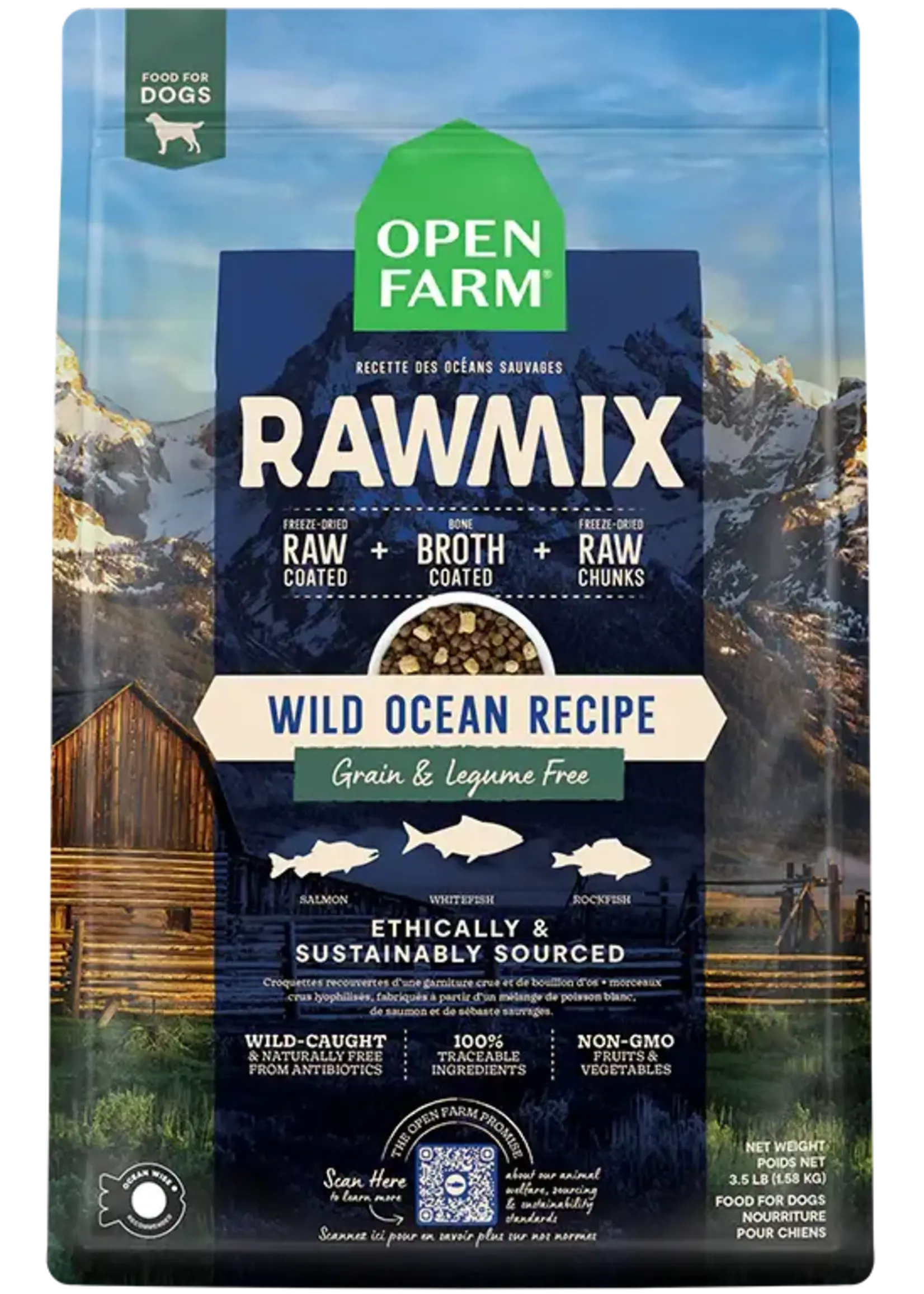 Open Farm Open Farm Rawmix Wild Ocean Grain Free Dog Food