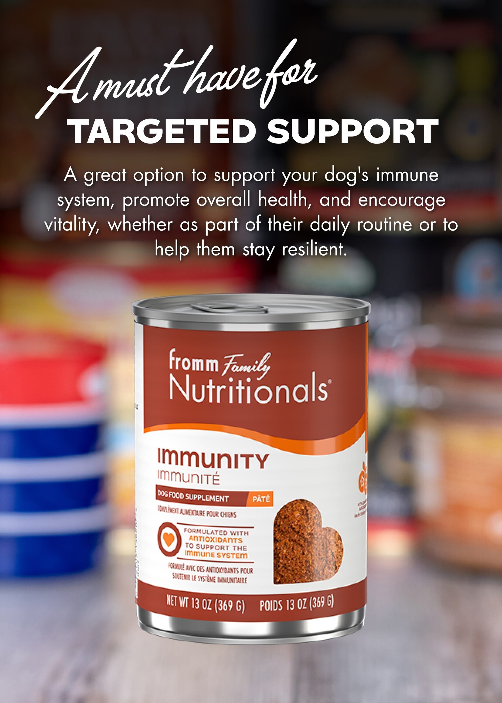 Fromm Fromm Nutritionals Dog Can- Immunity 13oz