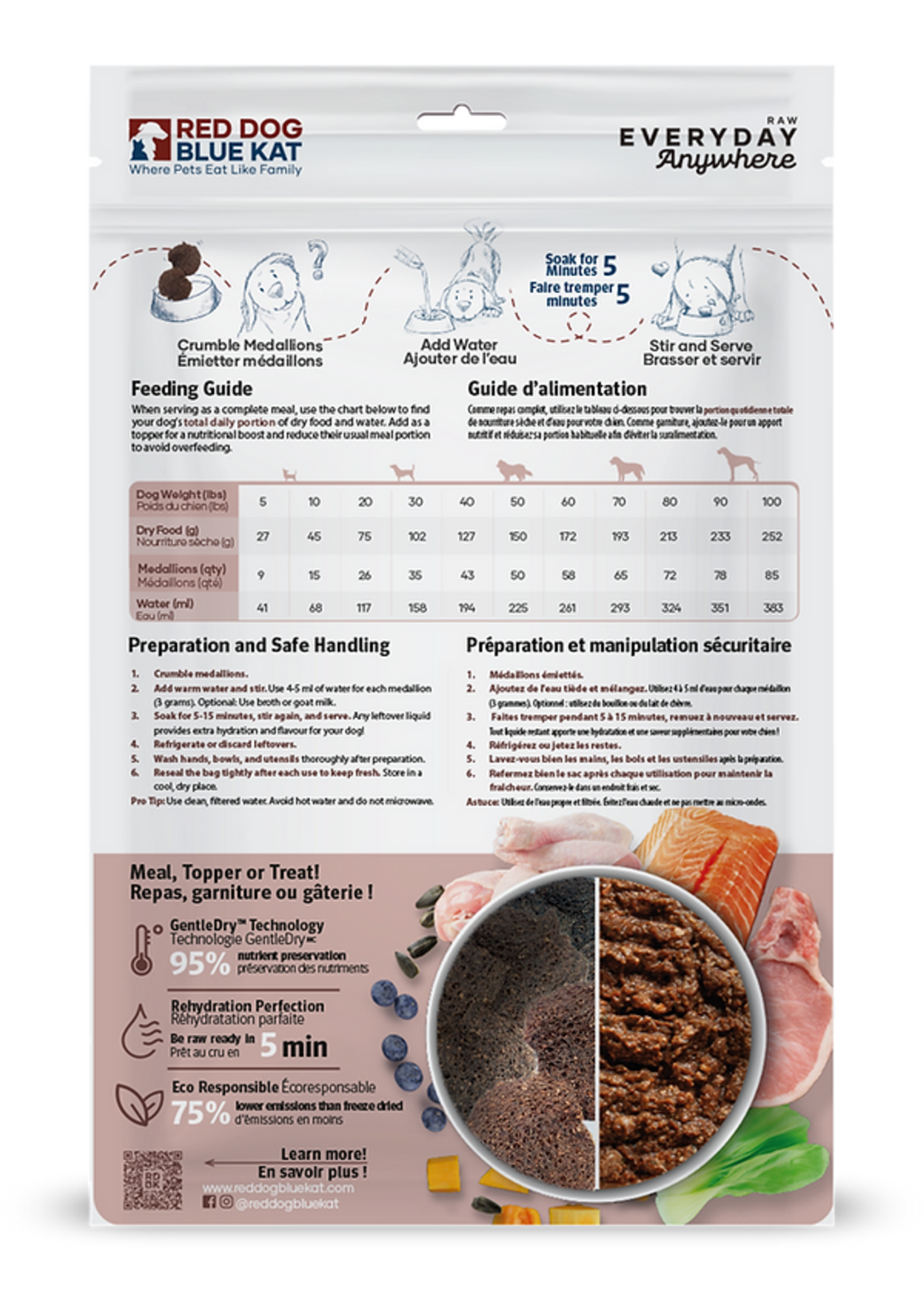 Red Dog Blue Kat Red Dog Blue Kat Lakeside Harvest Gently Dried Recipe