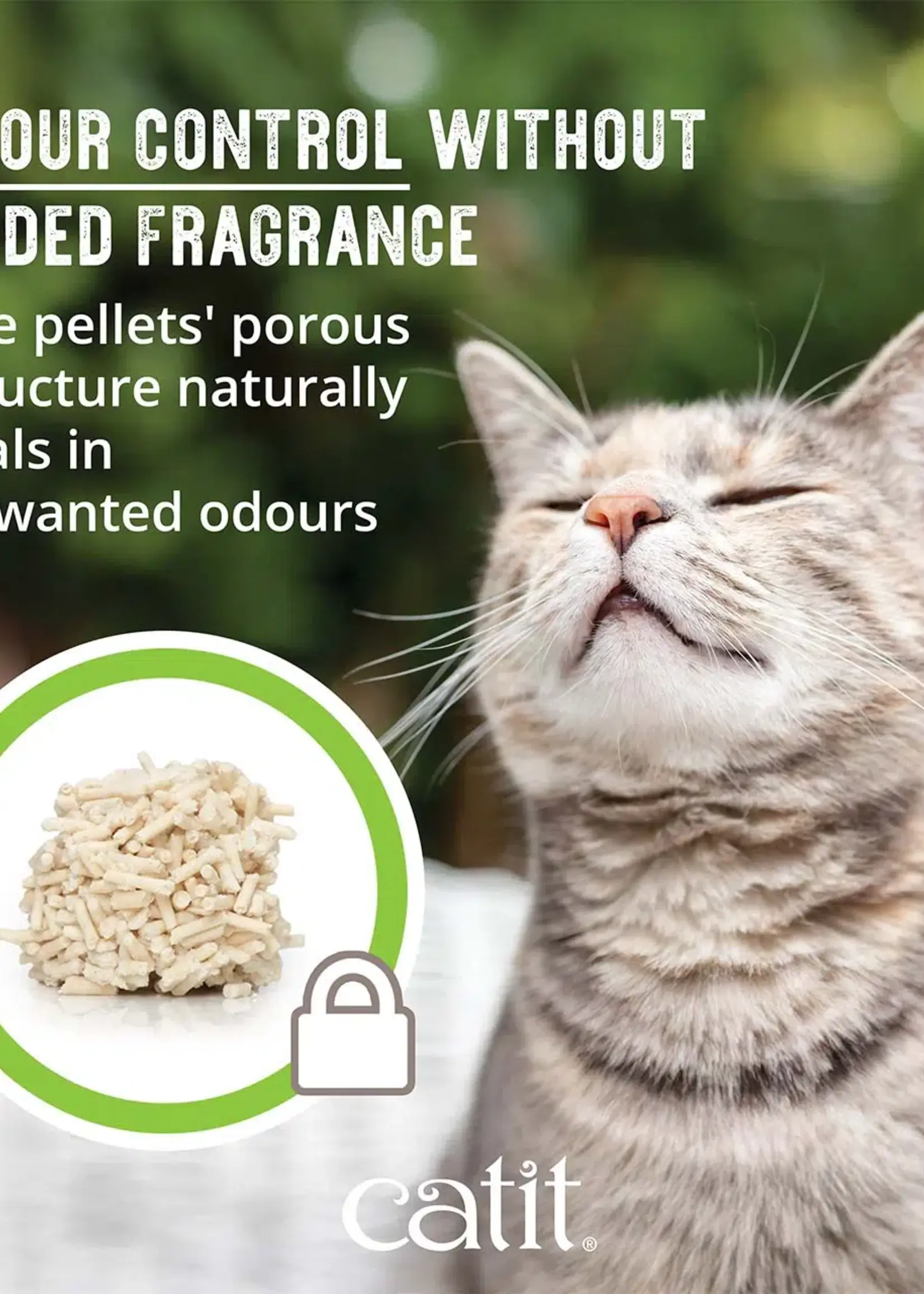 CA - Catit Catit Go Natural Pea Husk Litter - Unscented - 5.6 kg (12.3 lb)