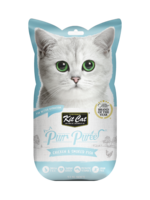 Kit Cat Kit Cat Purr Purees  Chicken & Smoked Fish Cat treat 4 X 15GM